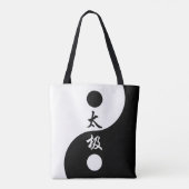 Tote Bag Symbole Tai Chi Tole Bag (Dos)
