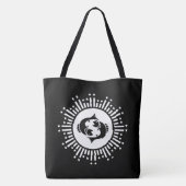 Tote Bag Symbole zodiaque avec Starburst céleste (Dos)