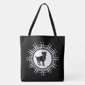 Tote Bag SYMBOLE Zodiaque Bélier Conception de démarrage co (Devant)