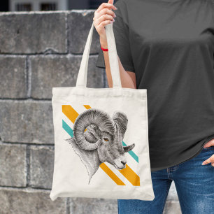 Tote Bag Symbole Zodiaque Bighorrn Boeuf Mouton animal Art