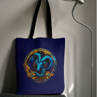Tote Bag Symbole zodiaque céleste de la chèvre de mer Imagi