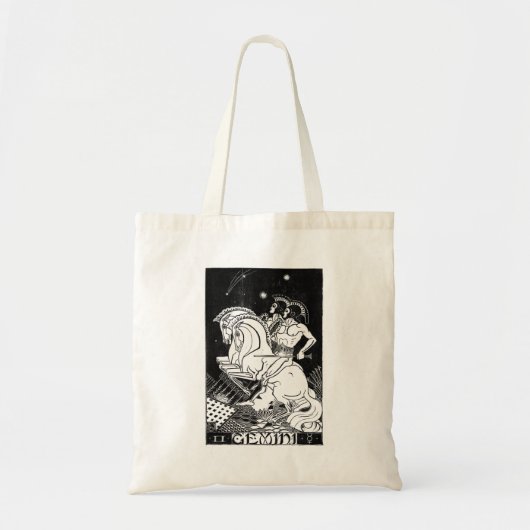 Tote Bag SYMBOLE Zodiaque Gemini (Devant)