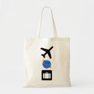 Tote Bag Symboles de voyage
