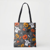 Tote Bag Symboles d'Halloween motif (Devant)