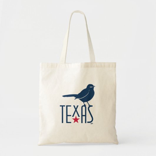 Tote Bag Symboles du Texas, Moqueur polyglotte (Devant)