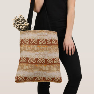 Tote Bag Symboles ethniques d'Adinkra d'Africain