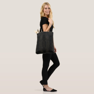 Tote Bag Symétrie géométrique dorée de luxe