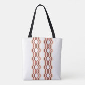 Tote Bag Symétrie pêche vagues (Dos)
