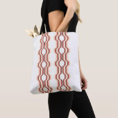 Tote Bag Symétrie pêche vagues (De près)