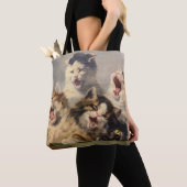 Tote Bag Symphonie de Kitten par Julius Adam II (De près)