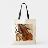 Tote Bag Symphonie d'instruments (Dos)