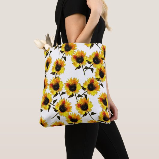 Tote Bag Symphonie tournesol (De près)