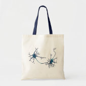 Tote Bag Synapse Entre Neurons, Neuroscience Neuron (Devant)