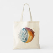 Tote Bag Syncope d'hiver (Dos)