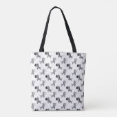 Tote Bag Syndrome d'Ehlers Danlos Zebra (Dos)