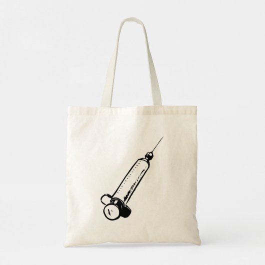 Tote Bag Syringe rétro (Dos)
