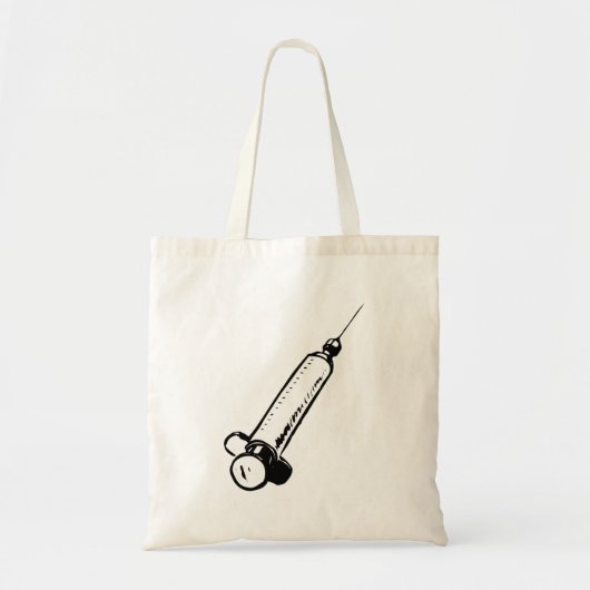 Tote Bag Syringe rétro (Devant)