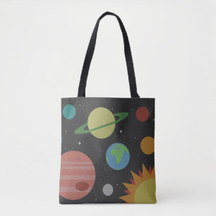 Tote Bag Système solaire