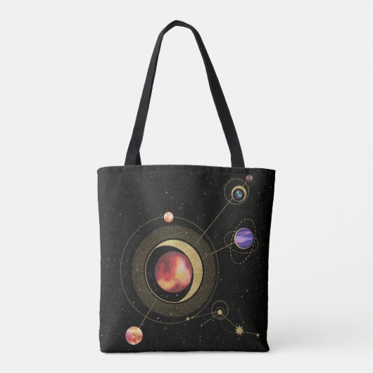 Tote Bag Système solaire.2 (Dos)