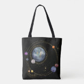 Tote Bag Système solaire.3 (Dos)