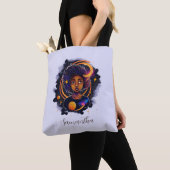 Tote Bag Système solaire Afro Femme (De près)