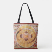 Tote Bag Système solaire copernicien antique, Astronomie Vi (Dos)