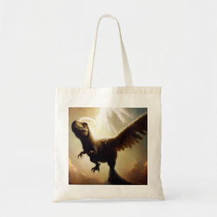 Tote Bag T Rex Angel