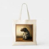 Tote Bag T Rex En Prison (Dos)