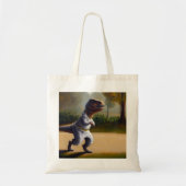 Tote Bag T Rex Jogging (Devant)