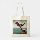 Tote Bag T Rex plongée (Dos)