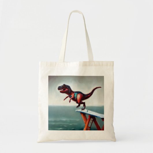 Tote Bag T Rex plongée (Devant)