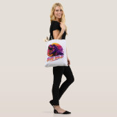 Tote Bag T-Rex Reste Sauvage (Sur le modèle)