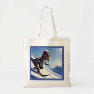 Tote Bag T Rex Snowboard