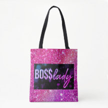 T-Shirt Boss Lady Imprimé Intégralement