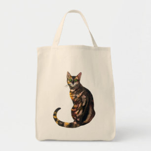 Tote Bag T-shirt chat du Bengale