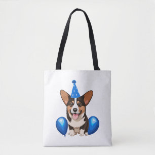 Tote Bag T-shirt classique pour marionnettes bleu