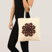 Tote Bag T-shirt de cirque rose goth (Devant (produit))