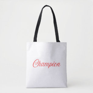 Tote Bag T-Shirt de typographie motivationnelle pour état d