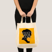 Tote Bag T-shirt du logo What'sHerName (Devant (produit))