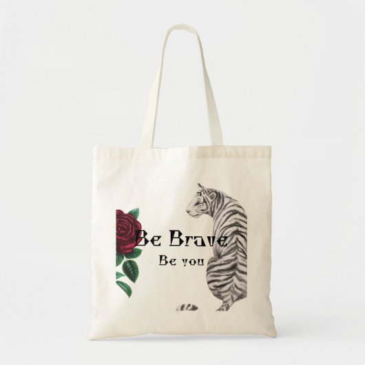 Tote Bag T-shirt "Femmes courageuses" (Devant)