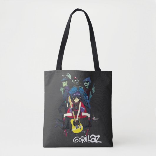 Tote Bag T-Shirt Gorrillaz (Devant)