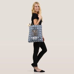 Tote Bag T-shirt grand-chien de grand-mère
