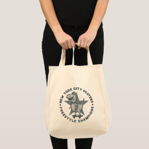 Tote Bag T-shirt graphique rétro vintage pour skateurs de N