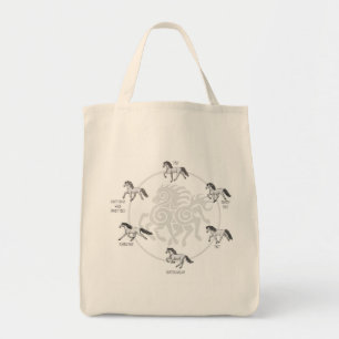 Tote Bag T-shirt Little Viking Horse's Gait Map