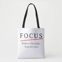 T-Shirt Motivant Minimaliste FOCUS — Mode Propre