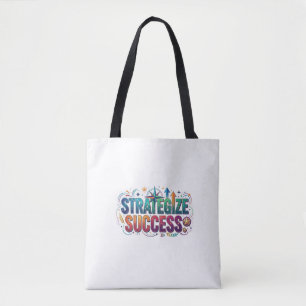 Tote Bag T-Shirt Motivation Roi d'Échecs Réussir avec Strat