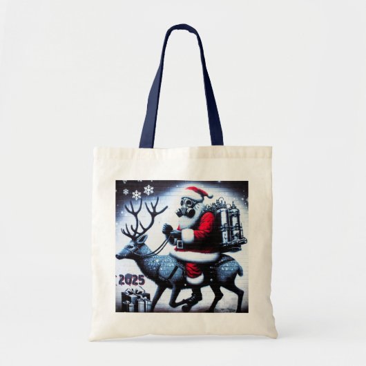 Tote Bag T-shirt père Noël (Devant)