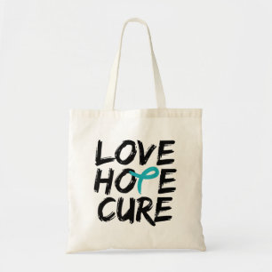 Tote Bag T-shirt Sensibilisation Dysautonomia - Ruban Turqu