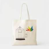 Tote Bag T-shirt sensibilisation sur l'autisme Puzzle Bird (Devant)