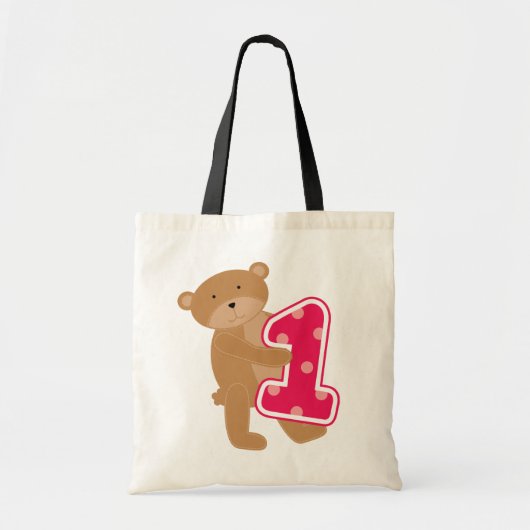 Tote Bag T-shirts et cadeaux 1er anniversaire (Devant)
